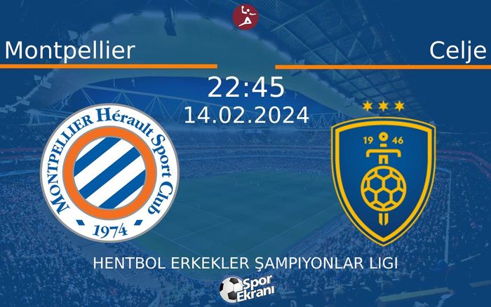 14 Şubat 2024 Montpellier vs Celje maçı Hangi Kanalda Saat Kaçta Yayınlanacak? 14 Şubat 2024 Montpellier vs Celje maçı Hangi Kanalda Saat Kaçta Yayınlanacak?