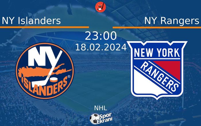18 Şubat 2024 NY Islanders vs NY Rangers maçı Hangi Kanalda Saat Kaçta Yayınlanacak? 18 Şubat 2024 NY Islanders vs NY Rangers maçı Hangi Kanalda Saat Kaçta Yayınlanacak?