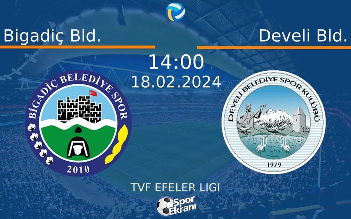 18 Şubat 2024 Bigadiç Bld. vs Develi Bld. maçı Hangi Kanalda Saat Kaçta Yayınlanacak? 18 Şubat 2024 Bigadiç Bld. vs Develi Bld. maçı Hangi Kanalda Saat Kaçta Yayınlanacak?