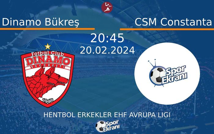 20 Şubat 2024 Dinamo Bükreş vs CSM Constanta maçı Hangi Kanalda Saat Kaçta Yayınlanacak? 20 Şubat 2024 Dinamo Bükreş vs CSM Constanta maçı Hangi Kanalda Saat Kaçta Yayınlanacak?