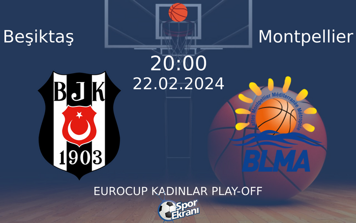 22 Şubat 2024 Beşiktaş vs Montpellier maçı Hangi Kanalda Saat Kaçta Yayınlanacak?
