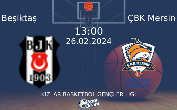26 Şubat 2024 Beşiktaş vs ÇBK Mersin maçı Hangi Kanalda Saat Kaçta Yayınlanacak?