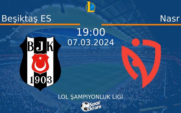 07 Mart 2024 Beşiktaş ES vs Nasr maçı Hangi Kanalda Saat Kaçta Yayınlanacak? 07 Mart 2024 Beşiktaş ES vs Nasr maçı Hangi Kanalda Saat Kaçta Yayınlanacak?