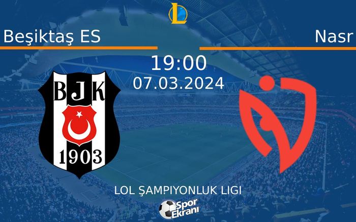 07 Mart 2024 Beşiktaş ES vs Nasr maçı Hangi Kanalda Saat Kaçta Yayınlanacak?