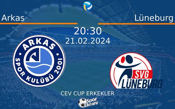 21 Şubat 2024 Arkas vs Lüneburg maçı Hangi Kanalda Saat Kaçta Yayınlanacak? 21 Şubat 2024 Arkas vs Lüneburg maçı Hangi Kanalda Saat Kaçta Yayınlanacak?