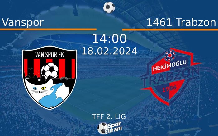 18 Şubat 2024 Vanspor vs 1461 Trabzon maçı Hangi Kanalda Saat Kaçta Yayınlanacak? 18 Şubat 2024 Vanspor vs 1461 Trabzon maçı Hangi Kanalda Saat Kaçta Yayınlanacak?