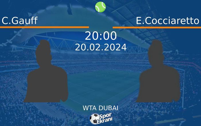 20 Şubat 2024 C.Gauff vs E.Cocciaretto maçı Hangi Kanalda Saat Kaçta Yayınlanacak? 20 Şubat 2024 C.Gauff vs E.Cocciaretto maçı Hangi Kanalda Saat Kaçta Yayınlanacak?