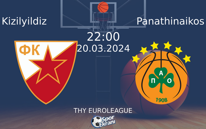 20 Mart 2024 Kizilyildiz vs Panathinaikos maçı Hangi Kanalda Saat Kaçta Yayınlanacak? 20 Mart 2024 Kizilyildiz vs Panathinaikos maçı Hangi Kanalda Saat Kaçta Yayınlanacak?