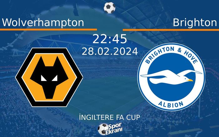 28 Şubat 2024 Wolverhampton vs Brighton maçı Hangi Kanalda Saat Kaçta Yayınlanacak? 28 Şubat 2024 Wolverhampton vs Brighton maçı Hangi Kanalda Saat Kaçta Yayınlanacak?