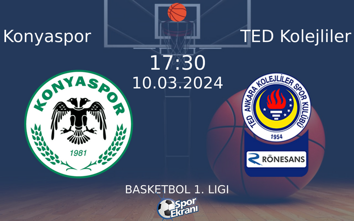 10 Mart 2024 Konyaspor vs TED Kolejliler maçı Hangi Kanalda Saat Kaçta Yayınlanacak?