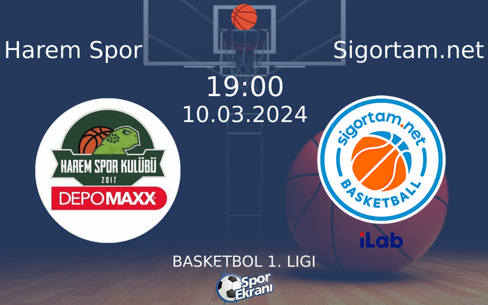10 Mart 2024 Harem Spor vs Sigortam.net maçı Hangi Kanalda Saat Kaçta Yayınlanacak? 10 Mart 2024 Harem Spor vs Sigortam.net maçı Hangi Kanalda Saat Kaçta Yayınlanacak?