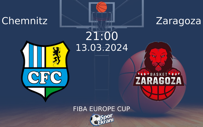 13 Mart 2024 Chemnitz vs Zaragoza maçı Hangi Kanalda Saat Kaçta Yayınlanacak?