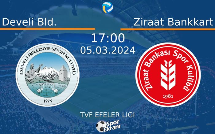 05 Mart 2024 Develi Bld. vs Ziraat Bankkart maçı Hangi Kanalda Saat Kaçta Yayınlanacak? 05 Mart 2024 Develi Bld. vs Ziraat Bankkart maçı Hangi Kanalda Saat Kaçta Yayınlanacak?