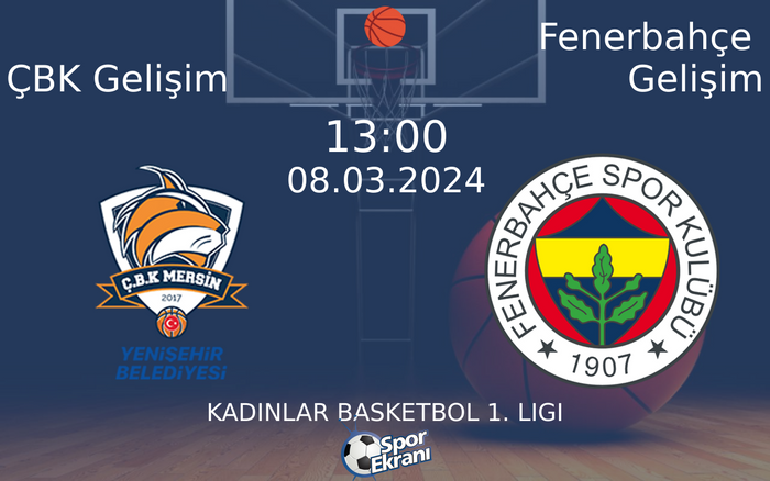 08 Mart 2024 ÇBK Gelişim vs Fenerbahçe Gelişim maçı Hangi Kanalda Saat Kaçta Yayınlanacak? 08 Mart 2024 ÇBK Gelişim vs Fenerbahçe Gelişim maçı Hangi Kanalda Saat Kaçta Yayınlanacak?
