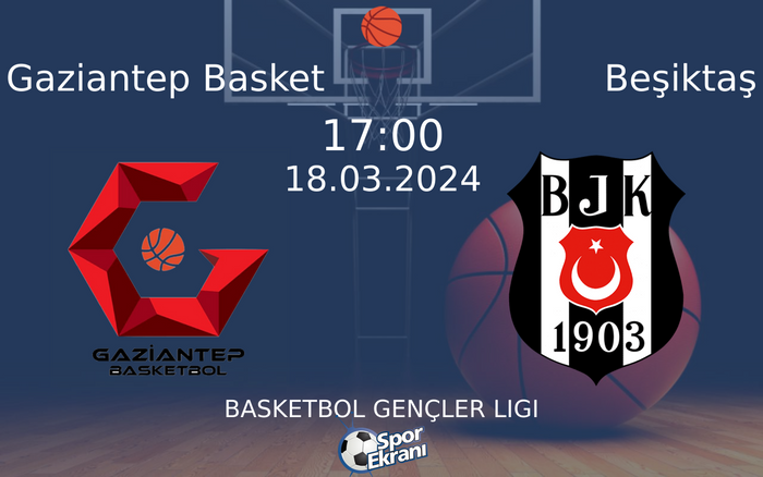 18 Mart 2024 Gaziantep Basket vs Beşiktaş maçı Hangi Kanalda Saat Kaçta Yayınlanacak?