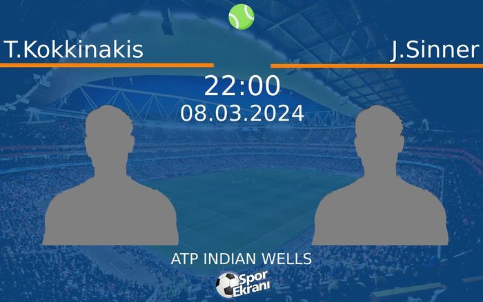 08 Mart 2024 T.Kokkinakis vs J.Sinner maçı Hangi Kanalda Saat Kaçta Yayınlanacak? 08 Mart 2024 T.Kokkinakis vs J.Sinner maçı Hangi Kanalda Saat Kaçta Yayınlanacak?