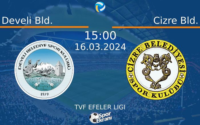 16 Mart 2024 Develi Bld. vs Cizre Bld. maçı Hangi Kanalda Saat Kaçta Yayınlanacak? 16 Mart 2024 Develi Bld. vs Cizre Bld. maçı Hangi Kanalda Saat Kaçta Yayınlanacak?
