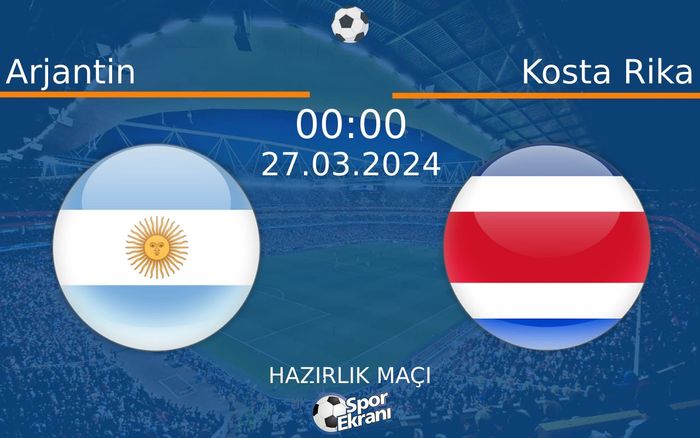 27 Mart 2024 Arjantin vs Kosta Rika maçı Hangi Kanalda Saat Kaçta Yayınlanacak? 27 Mart 2024 Arjantin vs Kosta Rika maçı Hangi Kanalda Saat Kaçta Yayınlanacak?