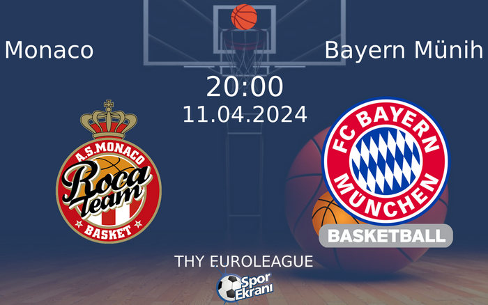11 Nisan 2024 Monaco vs Bayern Münih maçı Hangi Kanalda Saat Kaçta Yayınlanacak? 11 Nisan 2024 Monaco vs Bayern Münih maçı Hangi Kanalda Saat Kaçta Yayınlanacak?