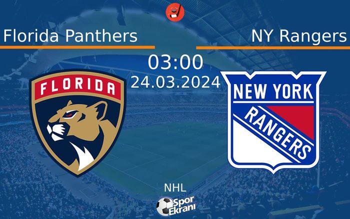 24 Mart 2024 Florida Panthers vs NY Rangers maçı Hangi Kanalda Saat Kaçta Yayınlanacak? 24 Mart 2024 Florida Panthers vs NY Rangers maçı Hangi Kanalda Saat Kaçta Yayınlanacak?