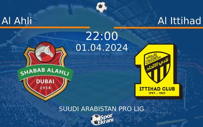 01 Nisan 2024 Al Ahli vs Al Ittihad maçı Hangi Kanalda Saat Kaçta Yayınlanacak? 01 Nisan 2024 Al Ahli vs Al Ittihad maçı Hangi Kanalda Saat Kaçta Yayınlanacak?
