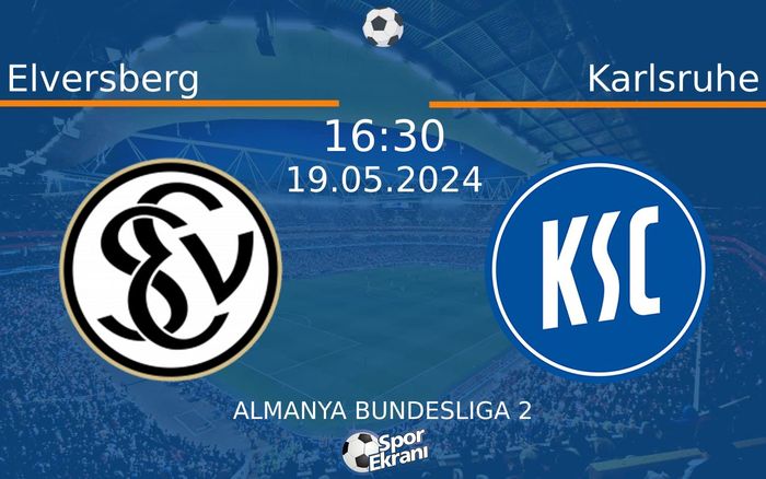 19 Mayıs 2024 Elversberg vs Karlsruhe maçı Hangi Kanalda Saat Kaçta Yayınlanacak? 19 Mayıs 2024 Elversberg vs Karlsruhe maçı Hangi Kanalda Saat Kaçta Yayınlanacak?