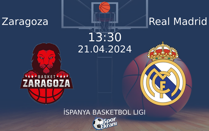21 Nisan 2024 Zaragoza vs Real Madrid maçı Hangi Kanalda Saat Kaçta Yayınlanacak? 21 Nisan 2024 Zaragoza vs Real Madrid maçı Hangi Kanalda Saat Kaçta Yayınlanacak?