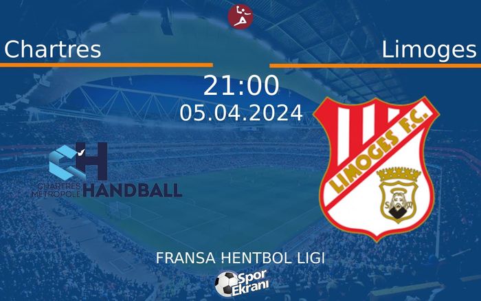 05 Nisan 2024 Chartres vs Limoges maçı Hangi Kanalda Saat Kaçta Yayınlanacak? 05 Nisan 2024 Chartres vs Limoges maçı Hangi Kanalda Saat Kaçta Yayınlanacak?