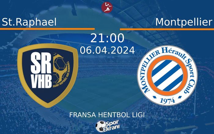 06 Nisan 2024 St.Raphael vs Montpellier maçı Hangi Kanalda Saat Kaçta Yayınlanacak? 06 Nisan 2024 St.Raphael vs Montpellier maçı Hangi Kanalda Saat Kaçta Yayınlanacak?