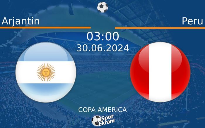 30 Haziran 2024 Arjantin vs Peru maçı Hangi Kanalda Saat Kaçta Yayınlanacak? 30 Haziran 2024 Arjantin vs Peru maçı Hangi Kanalda Saat Kaçta Yayınlanacak?