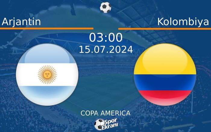 15 Temmuz 2024 Arjantin vs Kolombiya maçı Hangi Kanalda Saat Kaçta Yayınlanacak? 15 Temmuz 2024 Arjantin vs Kolombiya maçı Hangi Kanalda Saat Kaçta Yayınlanacak?