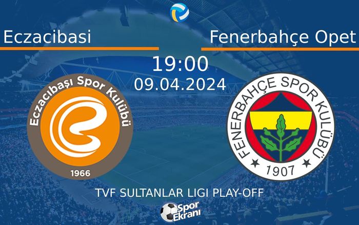 09 Nisan 2024 Eczacibasi vs Fenerbahçe Opet maçı Hangi Kanalda Saat Kaçta Yayınlanacak? 09 Nisan 2024 Eczacibasi vs Fenerbahçe Opet maçı Hangi Kanalda Saat Kaçta Yayınlanacak?