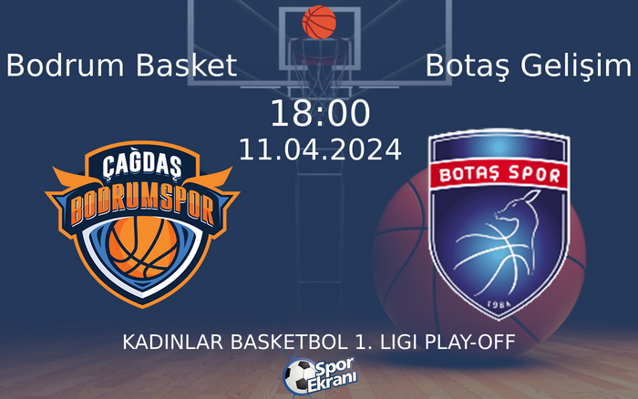 11 Nisan 2024 Bodrum Basket vs Botaş Gelişim maçı Hangi Kanalda Saat Kaçta Yayınlanacak?
