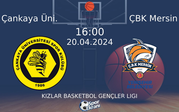 20 Nisan 2024 Çankaya Üni. vs ÇBK Mersin maçı Hangi Kanalda Saat Kaçta Yayınlanacak? 20 Nisan 2024 Çankaya Üni. vs ÇBK Mersin maçı Hangi Kanalda Saat Kaçta Yayınlanacak?