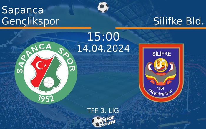 14 Nisan 2024 Sapanca Gençlikspor vs Silifke Bld. maçı Hangi Kanalda Saat Kaçta Yayınlanacak? 14 Nisan 2024 Sapanca Gençlikspor vs Silifke Bld. maçı Hangi Kanalda Saat Kaçta Yayınlanacak?