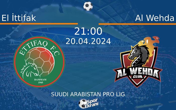 20 Nisan 2024 El İttifak vs Al Wehda maçı Hangi Kanalda Saat Kaçta Yayınlanacak? 20 Nisan 2024 El İttifak vs Al Wehda maçı Hangi Kanalda Saat Kaçta Yayınlanacak?