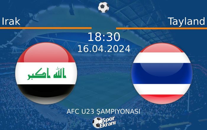 16 Nisan 2024 Irak vs Tayland maçı Hangi Kanalda Saat Kaçta Yayınlanacak? 16 Nisan 2024 Irak vs Tayland maçı Hangi Kanalda Saat Kaçta Yayınlanacak?