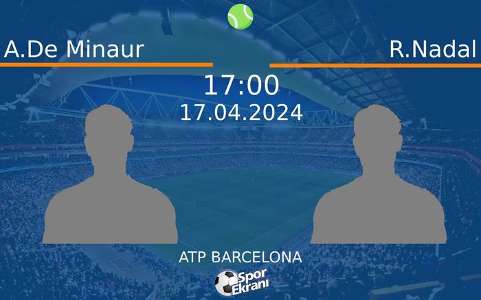 17 Nisan 2024 A.De Minaur vs R.Nadal maçı Hangi Kanalda Saat Kaçta Yayınlanacak? 17 Nisan 2024 A.De Minaur vs R.Nadal maçı Hangi Kanalda Saat Kaçta Yayınlanacak?