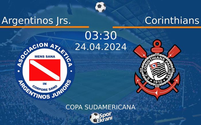 24 Nisan 2024 Argentinos Jrs. vs Corinthians maçı Hangi Kanalda Saat Kaçta Yayınlanacak? 24 Nisan 2024 Argentinos Jrs. vs Corinthians maçı Hangi Kanalda Saat Kaçta Yayınlanacak?