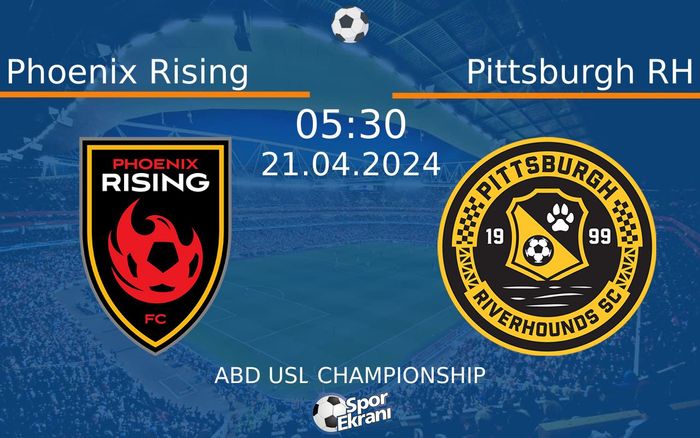 21 Nisan 2024 Phoenix Rising vs Pittsburgh RH maçı Hangi Kanalda Saat Kaçta Yayınlanacak? 21 Nisan 2024 Phoenix Rising vs Pittsburgh RH maçı Hangi Kanalda Saat Kaçta Yayınlanacak?