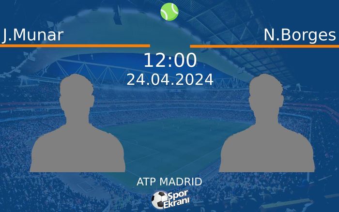 24 Nisan 2024 J.Munar vs N.Borges maçı Hangi Kanalda Saat Kaçta Yayınlanacak? 24 Nisan 2024 J.Munar vs N.Borges maçı Hangi Kanalda Saat Kaçta Yayınlanacak?