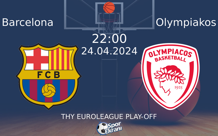 24 Nisan 2024 Barcelona vs Olympiakos maçı Hangi Kanalda Saat Kaçta Yayınlanacak? 24 Nisan 2024 Barcelona vs Olympiakos maçı Hangi Kanalda Saat Kaçta Yayınlanacak?