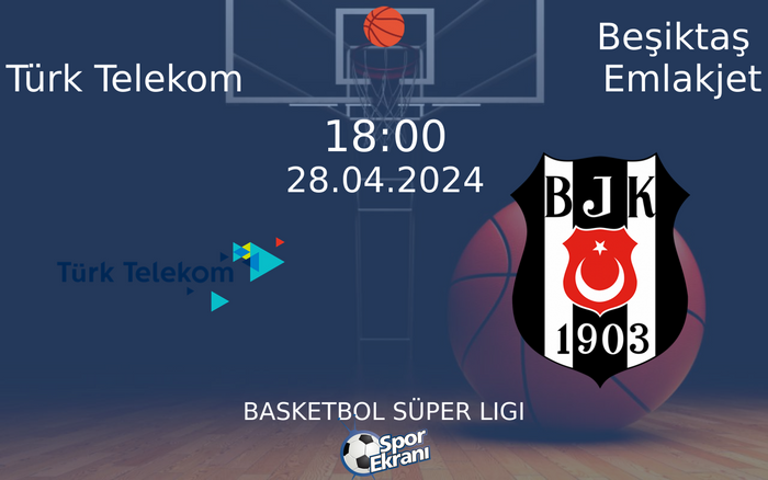 28 Nisan 2024 Türk Telekom vs Beşiktaş Emlakjet maçı Hangi Kanalda Saat Kaçta Yayınlanacak? 28 Nisan 2024 Türk Telekom vs Beşiktaş Emlakjet maçı Hangi Kanalda Saat Kaçta Yayınlanacak?