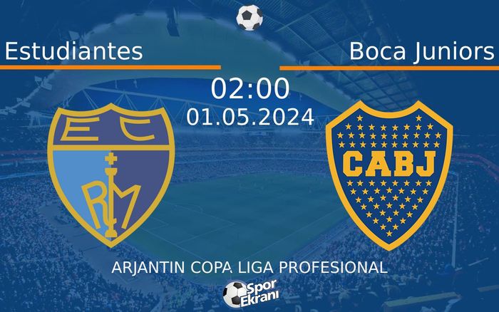 01 Mayıs 2024 Estudiantes vs Boca Juniors maçı Hangi Kanalda Saat Kaçta Yayınlanacak? 01 Mayıs 2024 Estudiantes vs Boca Juniors maçı Hangi Kanalda Saat Kaçta Yayınlanacak?