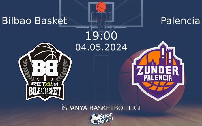 04 Mayıs 2024 Bilbao Basket vs Palencia maçı Hangi Kanalda Saat Kaçta Yayınlanacak? 04 Mayıs 2024 Bilbao Basket vs Palencia maçı Hangi Kanalda Saat Kaçta Yayınlanacak?