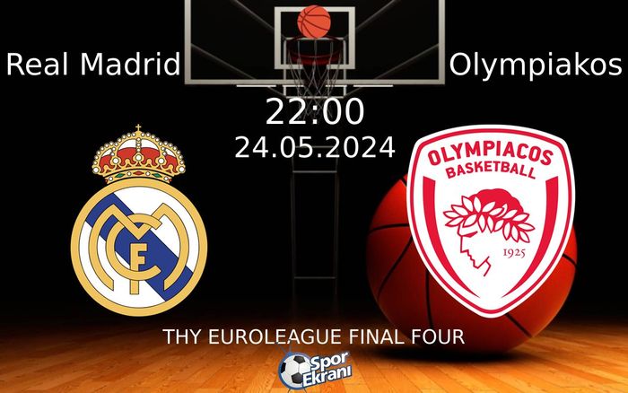 24 Mayıs 2024 Real Madrid vs Olympiakos maçı Hangi Kanalda Saat Kaçta Yayınlanacak? 24 Mayıs 2024 Real Madrid vs Olympiakos maçı Hangi Kanalda Saat Kaçta Yayınlanacak?
