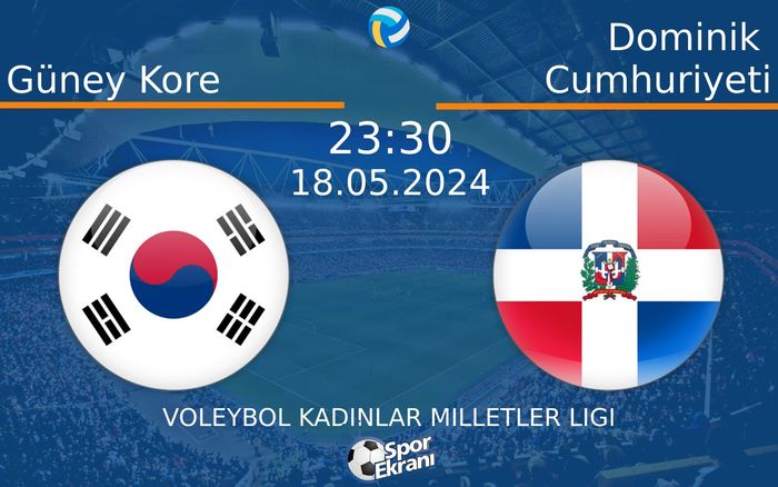 18 Mayıs 2024 Güney Kore vs Dominik Cumhuriyeti maçı Hangi Kanalda Saat Kaçta Yayınlanacak? 18 Mayıs 2024 Güney Kore vs Dominik Cumhuriyeti maçı Hangi Kanalda Saat Kaçta Yayınlanacak?
