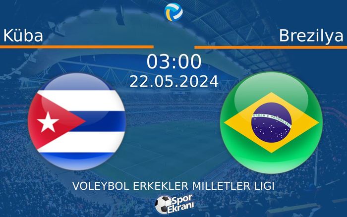 22 Mayıs 2024 Küba vs Brezilya maçı Hangi Kanalda Saat Kaçta Yayınlanacak? 22 Mayıs 2024 Küba vs Brezilya maçı Hangi Kanalda Saat Kaçta Yayınlanacak?