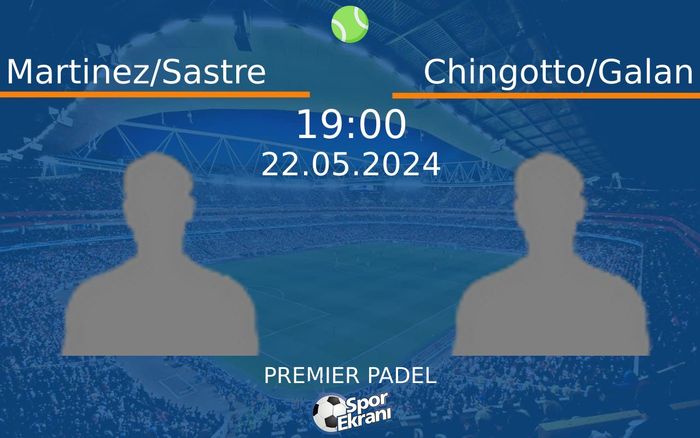 22 Mayıs 2024 Martinez/Sastre vs Chingotto/Galan maçı Hangi Kanalda Saat Kaçta Yayınlanacak? 22 Mayıs 2024 Martinez/Sastre vs Chingotto/Galan maçı Hangi Kanalda Saat Kaçta Yayınlanacak?