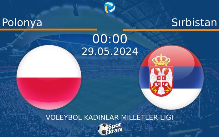 29 Mayıs 2024 Polonya vs Sırbistan maçı Hangi Kanalda Saat Kaçta Yayınlanacak? 29 Mayıs 2024 Polonya vs Sırbistan maçı Hangi Kanalda Saat Kaçta Yayınlanacak?